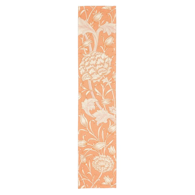 Wild Tulip by William Morris Short Table Runner (Front)