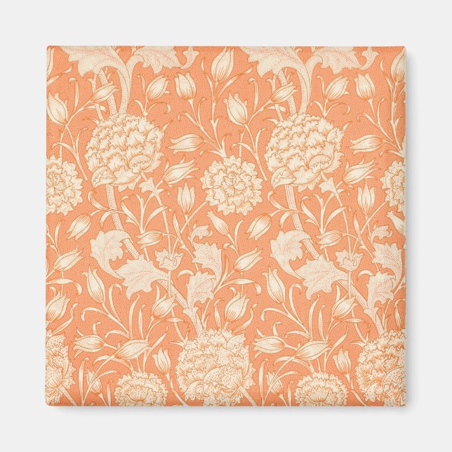 Wild Tulip Pattern (by William Morris) Magnet (Front)