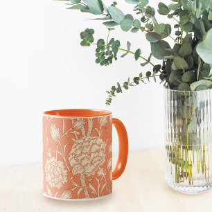 Wild Tulips Peach William Morris Mug