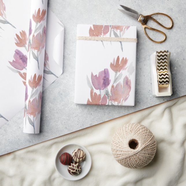 Wild Tulips Wrapping Paper (Crafts)