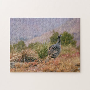 Wild Turkey Big Bird Desert Nature Puzzle