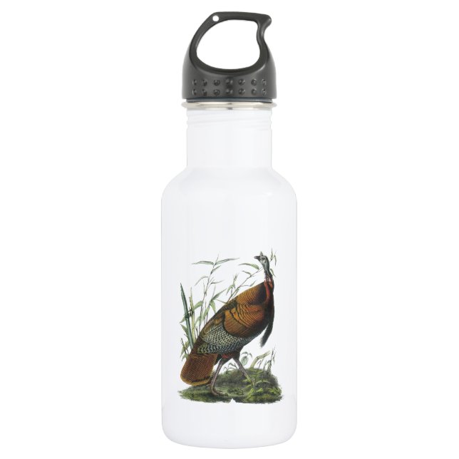 Wild Turkey by Audubon 532 Ml Water Bottle (Front)