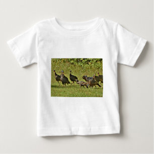 Wild Turkey, Camouflage colours Baby T-Shirt
