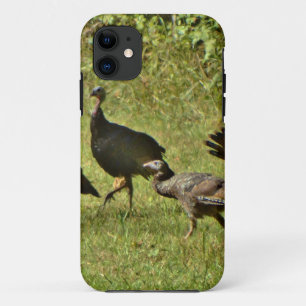 Wild Turkey, Camouflage colours iPhone 11 Case