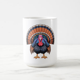 Wild turkey coffee mug