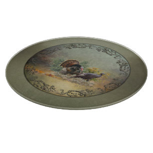 Wild turkey cutting board