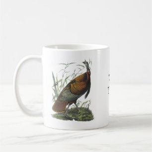 Wild Turkey, John Audubon Coffee Mug