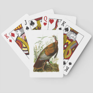 Wild Turkey John James Audubon Birds of America Playing Cards