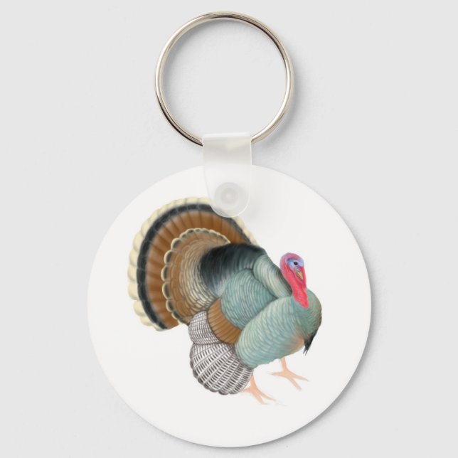 Wild Turkey Keychain (Front)
