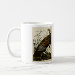 Wild Turkey (Male) from Audubon's Birds of America Coffee Mug