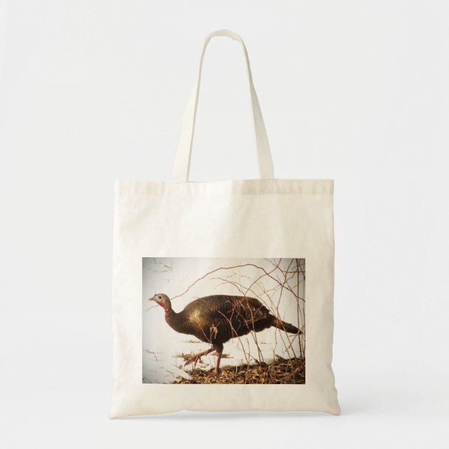 Wild Turkey Tote Bag (Front)