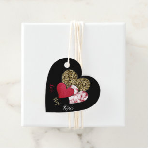 Wild valentine  favour tags
