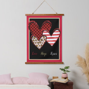 Wild valentine  hanging tapestry