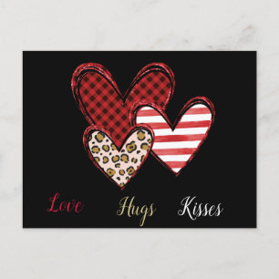 Wild valentine postcard