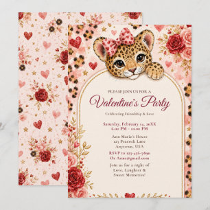 Wild Valentine’s Party Invitation