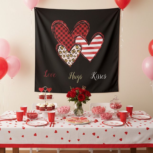 Wild valentine  tapestry (Creator Uploaded)