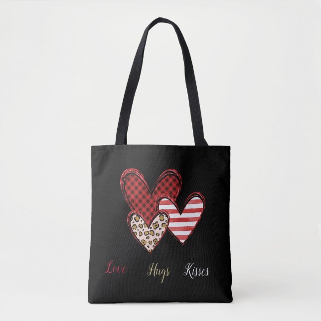 Wild valentine  tote bag (Front)