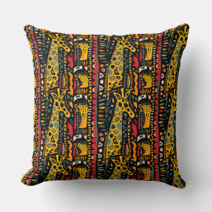 Wild Vibrance Throw Pillow