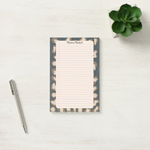 Wild Vintage Panther Inspired Post-it Notes