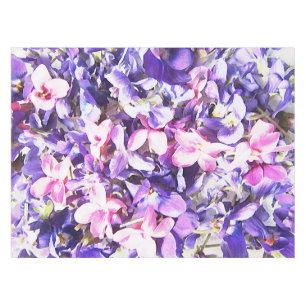 Wild Violets Tablecloth