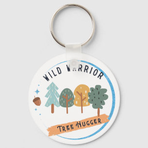 Wild Warrior Tree Hugger Key Ring