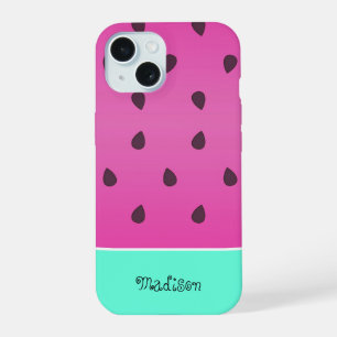 Wild Watermelon Slice   Personalised iPhone Case