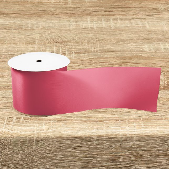 Wild Watermelon Solid Colour Satin Ribbon (Creator Uploaded)