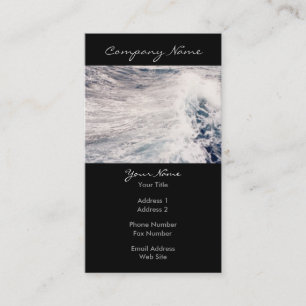 Wild Waves Photo Business Card