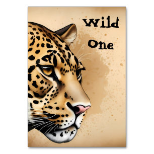 Wild Wedding Invitation Inspired by Nature Table Number