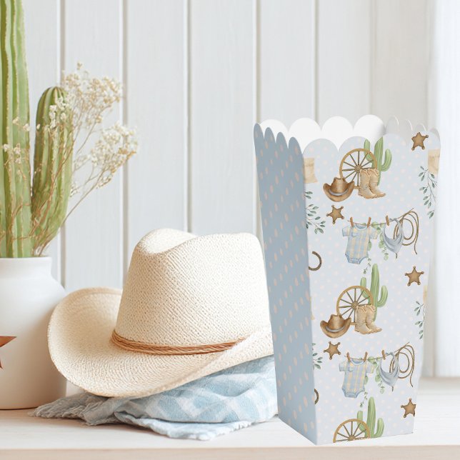 Wild West Baby Cowboy Favour Box (Creator Uploaded)