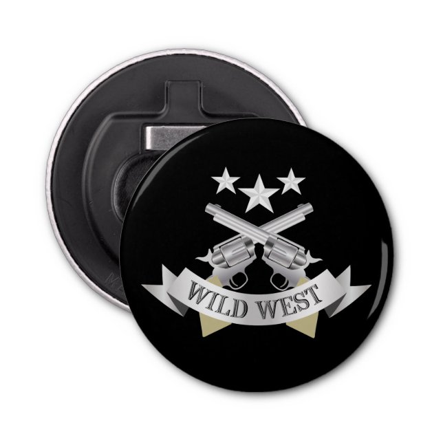 Wild West Bottle Opener (Front)