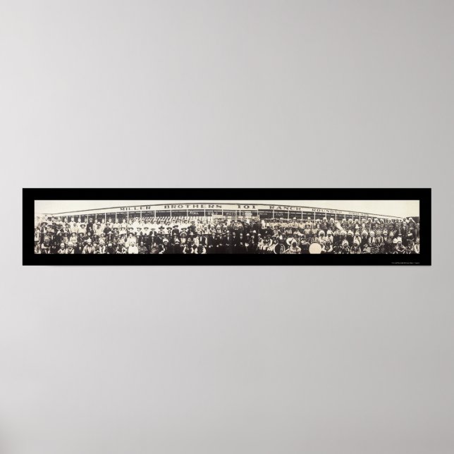 Wild West Characters Photo 1927 Poster (Front)