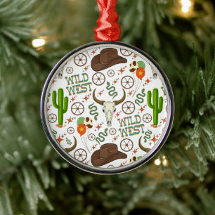 Wild West Christmas Ornament Keepsake