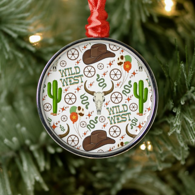 Wild West Christmas Ornament Keepsake (Tree)