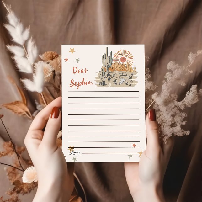 Wild West Cowboy Birthday Party Thank You Card (Creator Uploaded)