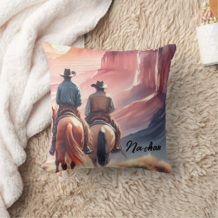 Wild West Cowboy  Cushion