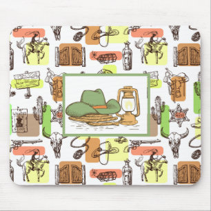 Wild West Mouse Pad
