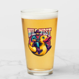 Wild West Quack Glass