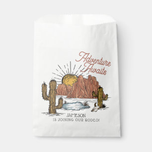 Wild West Rodeo Baby Shower Favour Bag