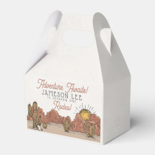 Wild West Rodeo Baby Shower Favour Box