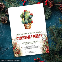 Wild West typography Christmas party digital  