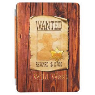 wild west wanted iPad Smart Cover