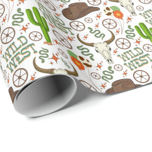Wild West Wrapping Paper