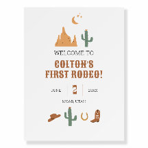 Wild Western Welcome Sign