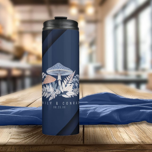 Wild & Whimsical Motif Wedding ID1110 Thermal Tumbler (Creator Uploaded)