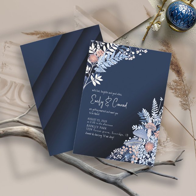 Wild & Whimsical Wedding ID1110 Invitation (Creator Uploaded)