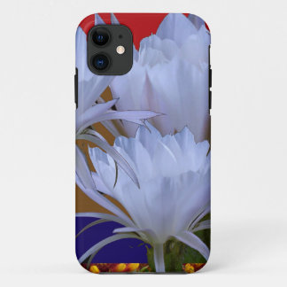 Wild White Lilly Flower :  Amazing world of nature iPhone 11 Case