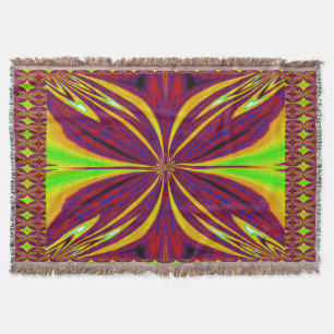 Wild Wild Wildflower Throw Blanket