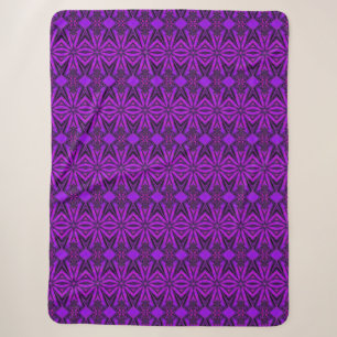 Wild Wildflowers 7 Sherpa Blanket