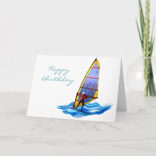 Wild Windsurfer Card